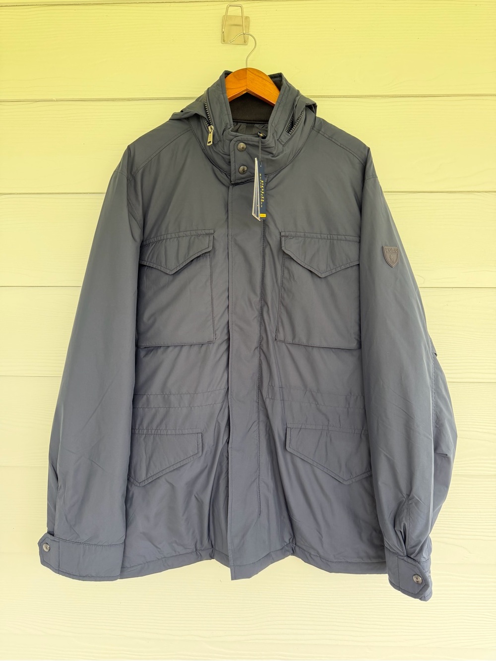 Polo Ralph Lauren Performance Primaloft Field Jacket Navy XXL NWT $298 - Picture 3 of 13